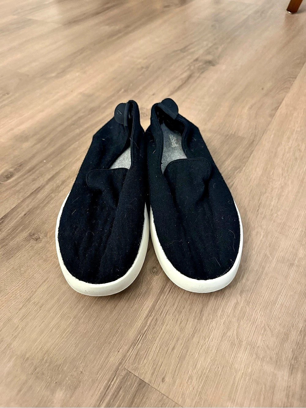 Allbirds Cruiser Wool Black Slip-On Sneakers